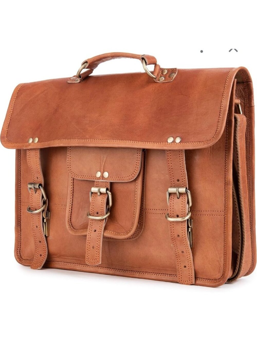 Berliner Bags Vintage Leather Messenger laptop Bag specifically the Berlin model